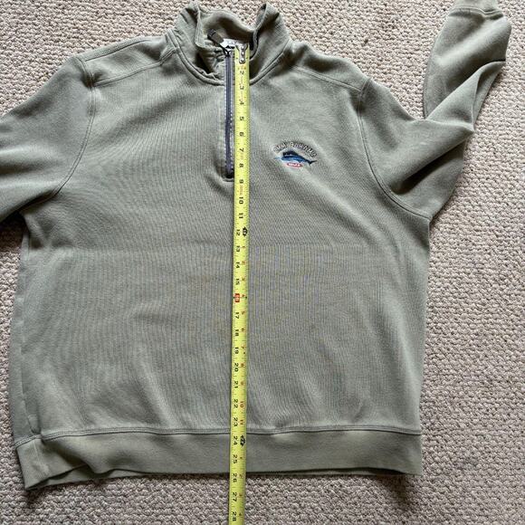 Vintage tommy bahama relax quarter zip up xl - Picture 8 of 8